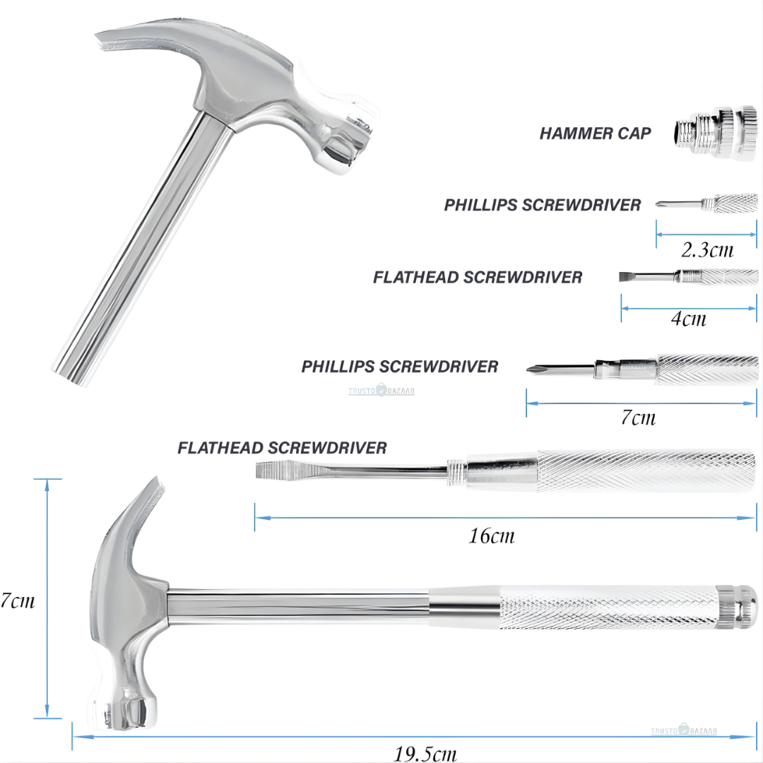 6 In 1 Multifunctional Hammer